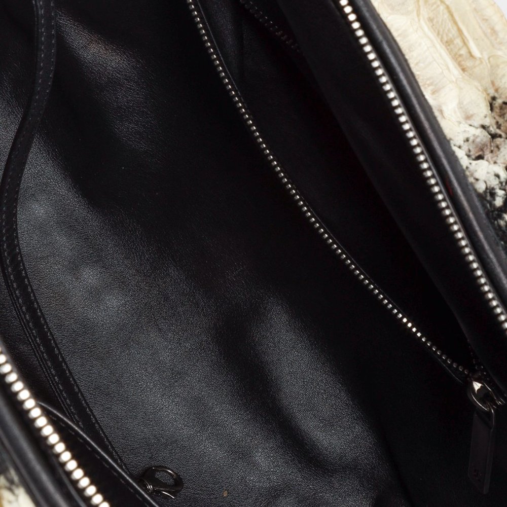 Chanel Wooled Python Large Zip Tote - Picture 7 of 14